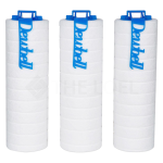 Dewbell F15-F3B 沐浴花灑過濾器 藍色基本款濾芯 (3入裝)
