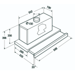 Kuppersbusch DEF6550.0E 60厘米 647m³/h 拉趟式抽油煙機