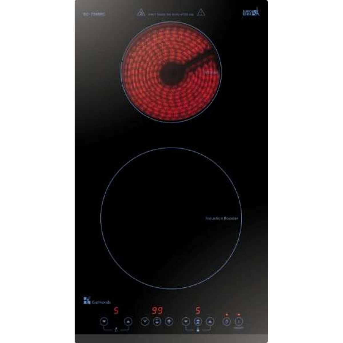 Garwoods 英國樂思 EC-7298RC 29厘米 2800W 嵌入式2合1電能煮食爐