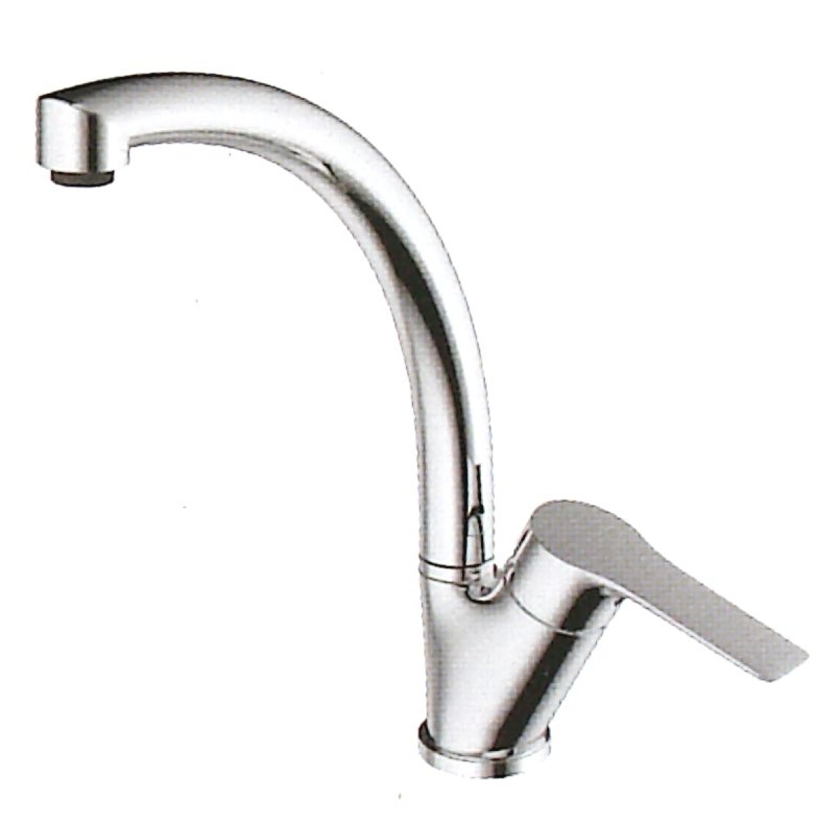 Walrus WR-503506-CP S4 企身單控廚盆龍頭 (鍍鉻色)