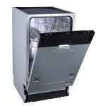 Baumatic BDWI452 45厘米 9套標準餐具 嵌入式洗碗碟機 (半量洗 + 49dB靜音設計 + 耗水量僅9升)