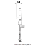 Blanco 521277 Avona-S 昇盤水龍頭 (銀色 Chrome)