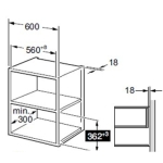 Philco 飛歌 PMG3820 20公升 嵌入式微波爐