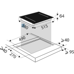 De Dietrich DPI7469XS 38厘米 嵌入式電磁爐