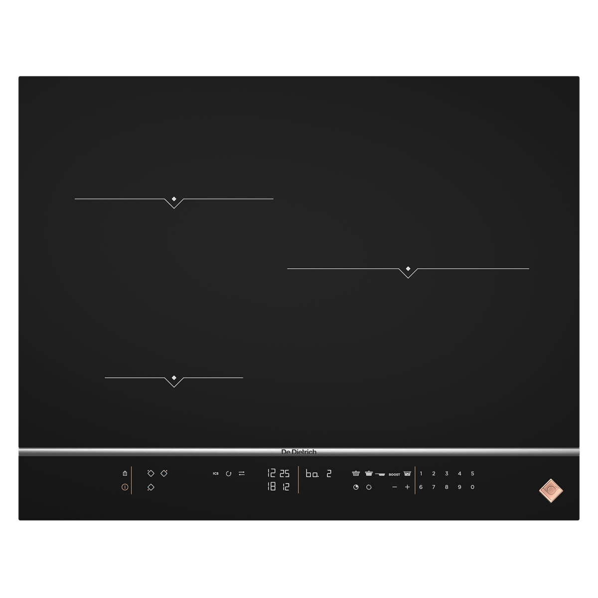 De Dietrich DPI7572X 65厘米 嵌入式三頭電磁爐