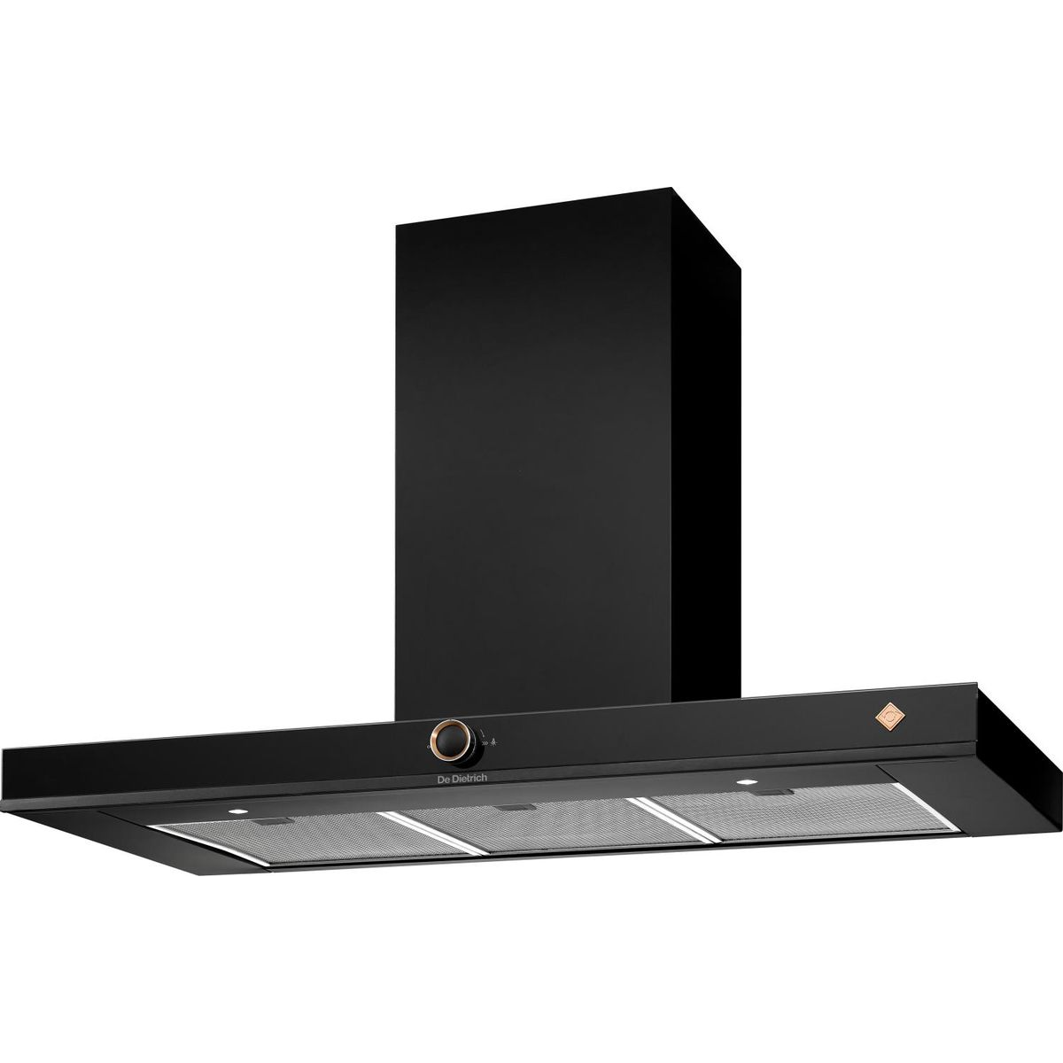 De Dietrich DHB7952A 90厘米 800m³/h 煙囪式抽油煙機 (煤黑色)