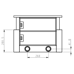 De Dietrich DHT7156X 60厘米 647m³/h 拉趟式抽油煙機