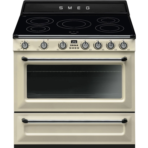 Smeg TR90IP9 90厘米 全座式焗爐 (奶白色)