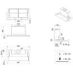 Smeg KSET999XE 90厘米 664m³/h 拉趟式抽油煙機