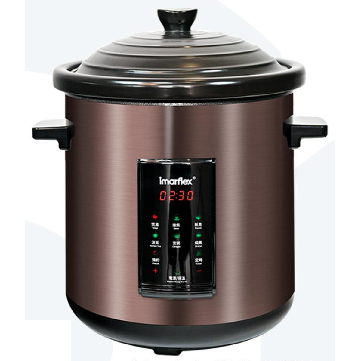 Imarflex 伊瑪 ISC-2108 8.0公升 黑瓷多功能電子燉煲
