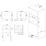 Smeg CVI121S3 21瓶 Linea 嵌入式單溫區紅酒櫃