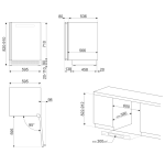 Smeg CVI338RX3 38瓶 Classic 嵌入式雙溫區紅酒櫃