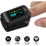 HealthTree JKS50C-BK 藍牙血氧儀 (黑色)