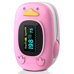 HealthTree JKS50A-PK 兒童血氧儀 (粉紅色)