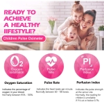 HealthTree JKS50A-PK 兒童血氧儀 (粉紅色)