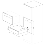 Smeg CPV315X 15厘米 6.5升 Classica 嵌入式抽真空抽屜
