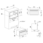 Smeg SAB4604NR 45厘米 Dolce Stil Novo 嵌入式冰櫃