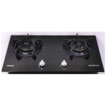 Cimatech 高德 CG74D2-LPG 75厘米 嵌入式雙頭石油氣爐 (鋁+黃銅爐頭 + 密封式爐頭設計)