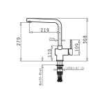 Pyramis 090917501 MANDOLIN Stainless Steel 不銹鋼水龍頭  
