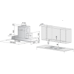 V-Zug AE4T6HELC AiroClearCabinet V4000 60厘米 嵌入式抽油煙機