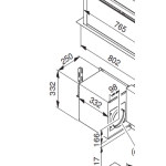 V-Zug DSTS9G 90厘米 670m³/h 下降式抽油煙機
