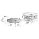 V-Zug Vacuum Drawer V6000 14 60厘米 全嵌入 真空抽屜 