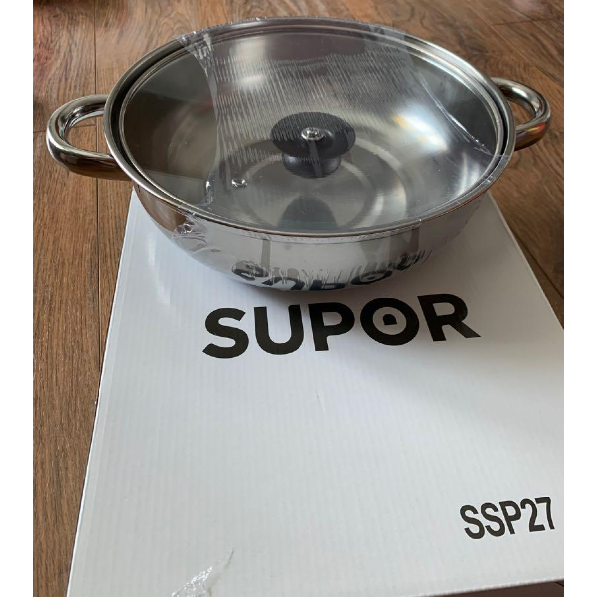 Supor SSP27 26厘米 不銹鋼雙耳煲