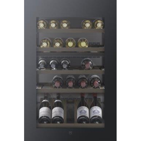 V-Zug Wine Cooler V4000 38瓶 雙溫區紅酒櫃 (黑色) (左手把)