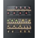 V-Zug Wine Cooler V4000 34瓶 檯下雙溫區紅酒櫃 (黑色) (右手把)
