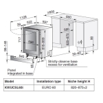 V-Zug Wine Cooler V4000 34瓶 檯下雙溫區紅酒櫃 (黑色) (右手把)