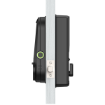 Lockly PGD798-MB Vision PIN Genie™ 專利防偷窺按鍵 + 智能門鈴 + 3D指紋 + 藍牙 + 鎖匙 電子門鎖 (啞黑色)