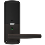 Lockly PGD628F-VB Secure Plus PIN Genie™ 專利防偷窺按鍵+3D指紋+藍牙+鎖匙 智能斜舌電子門鎖 (威尼斯古銅色)