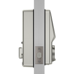 Lockly PGD728F-SG Secure Plus PIN Genie™ 專利防偷窺按鍵+3D指紋+藍牙+鎖匙 智能平頭電子門鎖 (緞面鎳色)