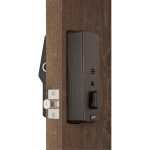 Lockly PGD728F-VB Secure Plus PIN Genie™ 專利防偷窺按鍵+3D指紋+藍牙+鎖匙 智能平頭電子門鎖 (威尼斯古銅色)