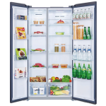 Kaneda 金田 KF-663SBSVS 612公升 對門式雪櫃 (星爵銀色)