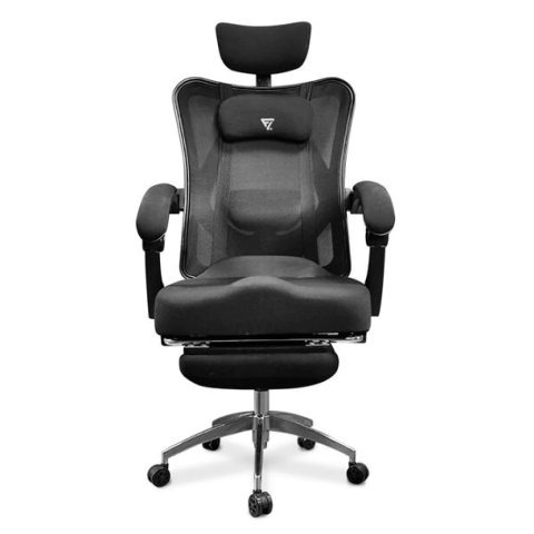 Future Lab DCFL7D-01 720度可調式腰靠 7D 人體工學躺椅 (黑色)