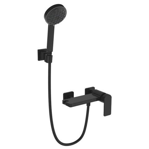 Kohler K-23493T-4-BL Parallel Exposed 掛牆式淋浴龍頭 (黑色)