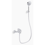 Kohler K-28194T-4-CP Beam 掛牆式浴缸與淋浴龍頭 (拋光鍍鉻)