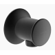 Kohler K-16381T-BL Round 圓形掛牆式連接器 (黑色)