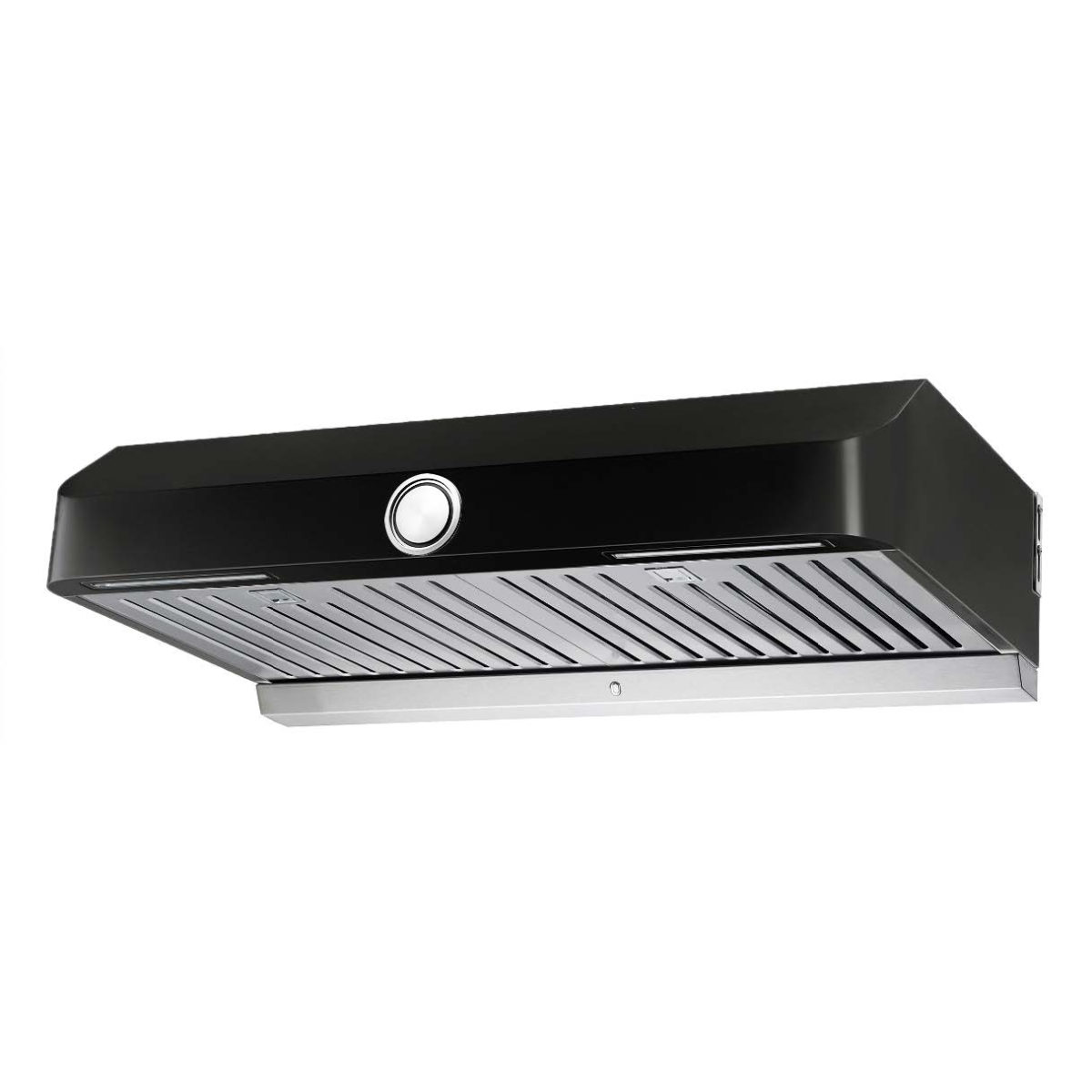 Baumatic BE712BL 70厘米 1300m³/h 電熱除油 超靜超強力 易拆式抽油煙機 (黑鋼色) (3段風速控制)