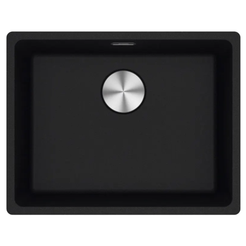 Franke MRG610-52 Maris 花崗岩 單昇盆 (瑪瑙黑色)