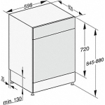 Miele G5000SC 60厘米 Active 洗碗碟機