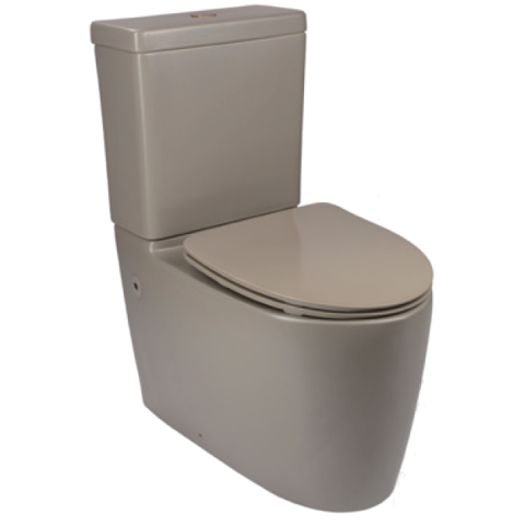 Kohler K-24069H-BV-NSG Parliament™ Grande 分體式自由咀座廁 (啡色) (不包含風琴喉)