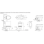 Kohler K-28413H-0 Reach Concealed 分體式高咀座廁 (不包含風琴喉)