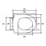 Kohler K-8827T-0 Odeon 緩降廁板