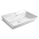 Kohler K-EX21060T-0 Brazn 長方形台上式面盆不連台 (白色)