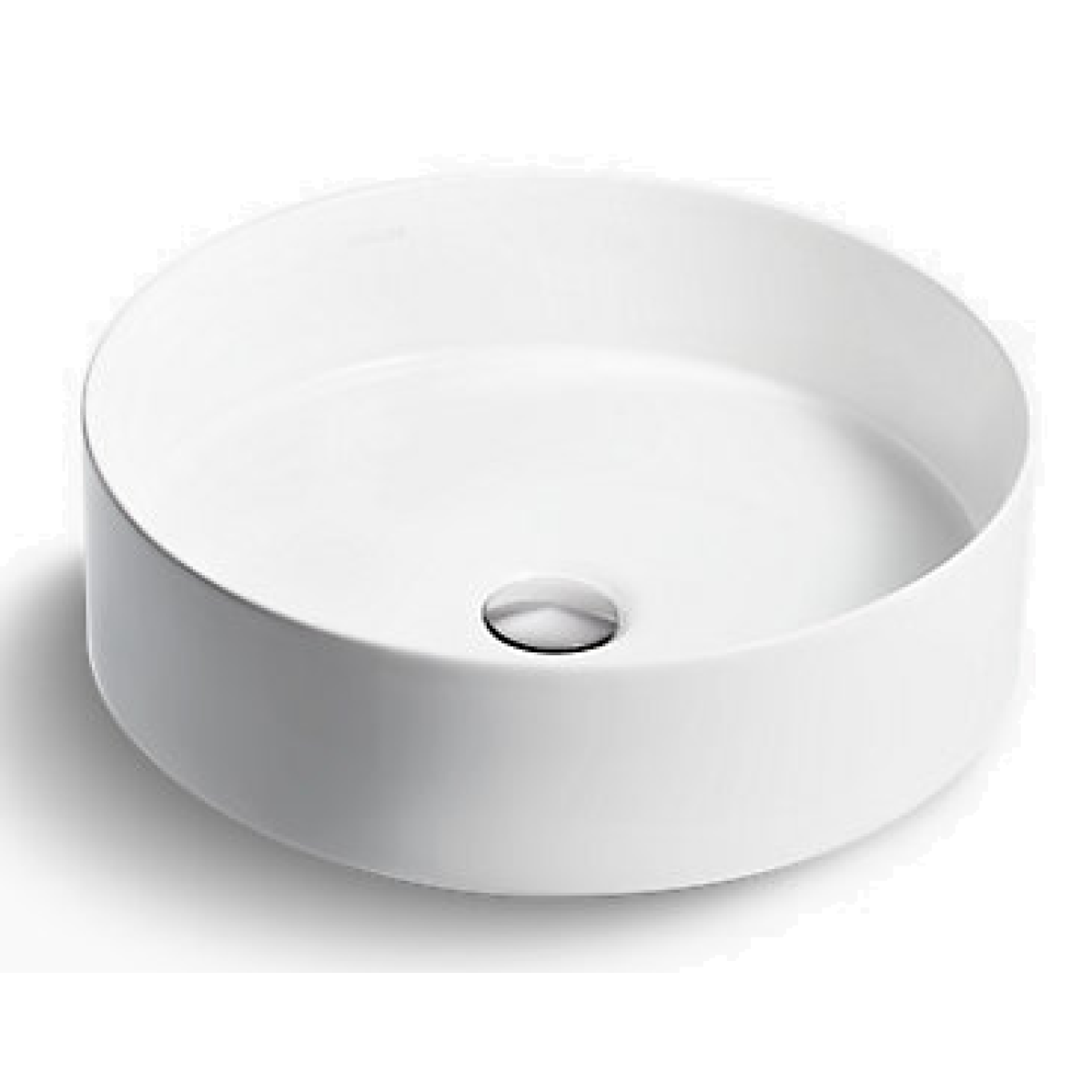 Kohler K-90012T-0 Mica 16吋 圓形檯上式面盆 (白色)