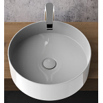 Kohler K-26677T-0 Mica 圓形半崁式面盆