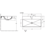 Kohler K-2749T-1-0 Forefront 一體化面盆 (單龍頭孔)