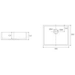 Kohler K-19897T-0+K-1065000-CP 19吋 Delta 檯上式面盆 (包括面盆彈去水)